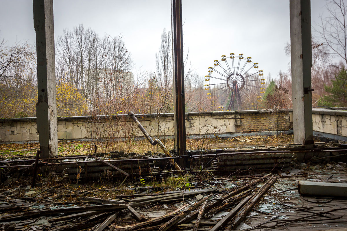 Ferris Wheel in Chernobyl Ukraine