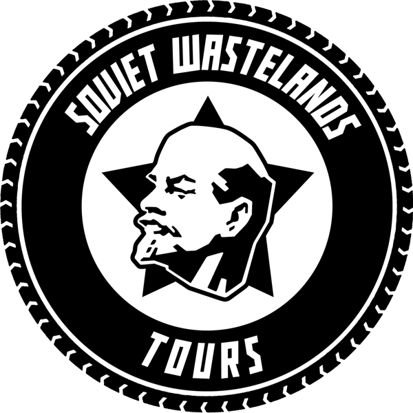 Soviet Wasteland Logo Black and White