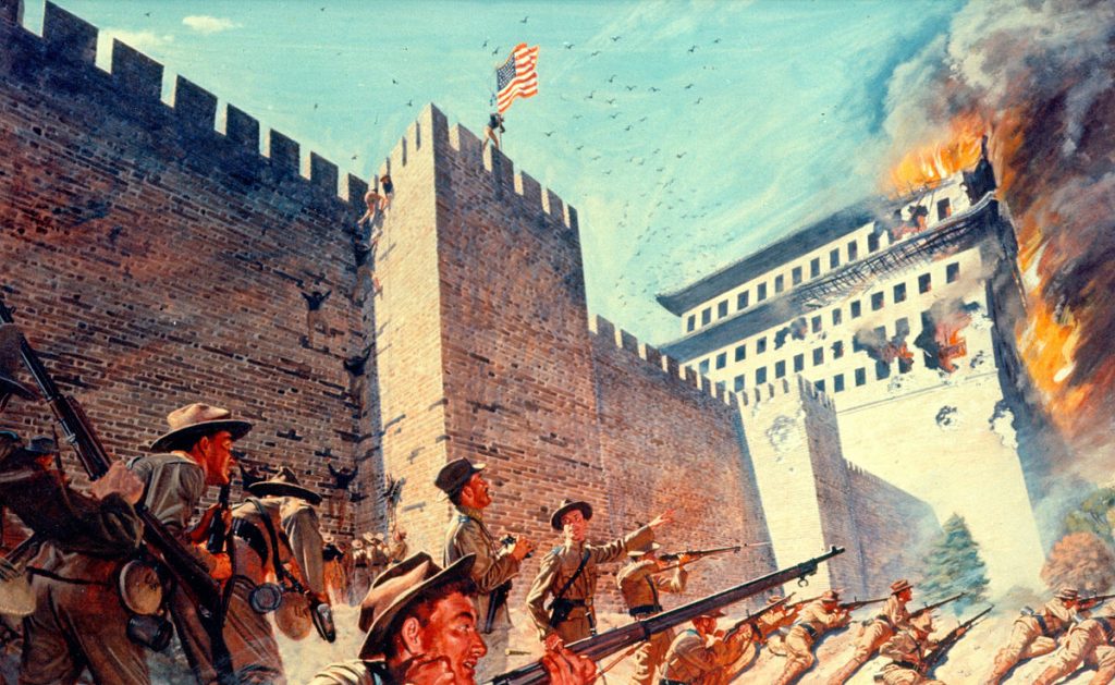 Boxer rebellion in Manchuria